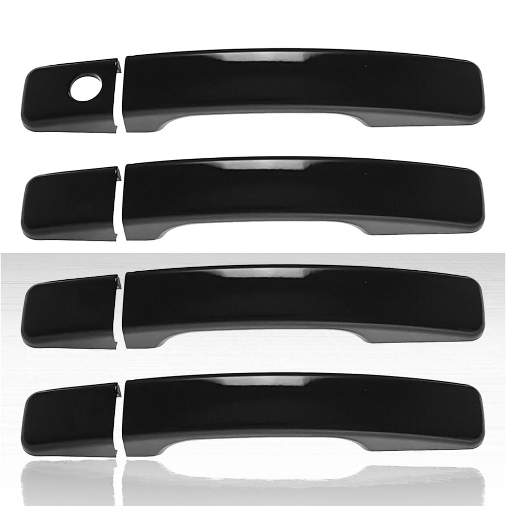 Set of 4 Door Handle Covers for 20142019 Kia Soul Gloss Black w/o