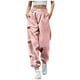 thumbnail image 1 of WILLBEST Pantalones Casuales Para Mujer: Elegante Diseño de Cintura Alta Con Bolsillo y Cordón Para Un Ajuste Relajado, Ideales Para Uso Diario y Para Combinar Con Estampados de Halloween., 1 of 4