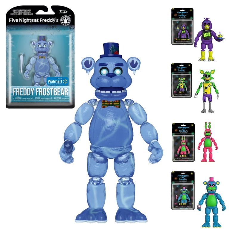 DJKDJL Five Nights At Freddy s Game FNAF Figure Funtime Freddy Foxy Sister Location Lightening Movable Action Figures Gift Toys