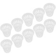 thumbnail image 1 of Garden Net Cup, Plastic Hydroponics Net Pot Basket Hydroponic Planting Mesh,2 Inch（white）, 1 of 5
