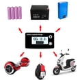 thumbnail image 4 of Indicador de capacidad de la batería Voltímetro de motocicleta de litio de ácido de plomo digital LCD Sywqhk Para estrenar, 4 of 6