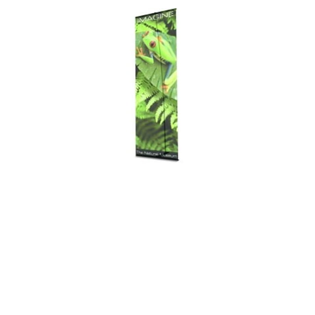 Testrite Produits Visuels UB336 Ultra UB Banner Stands 36 Po. Support de Bannière Ultra - Noir