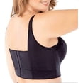 thumbnail image 4 of Women Push Up Sports Bra Deep Cup Full Back Incorporated Coverage Hide Back Fat Bra with Shapewear, 4 of 6