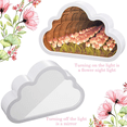 thumbnail image 2 of 2Sets Cloud Mirror Tulip Lamp Handmade DIY Tulip Night Light Simulation Flower Lights Room Decorations Pink, 2 of 6