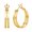 Gold-30mm, variant on Sterling Silver Hoop Earrings for Women, Hypoallergenic Large Double Hoop Earrings, 30MM, Jewelry Gift
