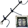 thumbnail image 6 of Garland Hanger for Front Door Frame,Adjustable Garland Hanger | Adjustable Fits 71"-81" Doors|Heavy-Duty Christmas Halloween Decoration Holder | No Screws/Drilling Damage-Free Installation, 6 of 7