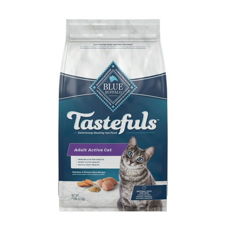 UPC: 0859610000210 | Blue Buffalo Tastefuls Active Natural Adult Dry Cat Food Chicken 7lb bag