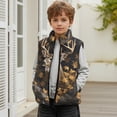 thumbnail image 3 of Binienty Camo Hunting Elk Vest Waistcoat for Girls Polar Fleece Vest With Front Pockets Stand Collar Soft Fuzzy Fluffy Fleece Jacket Toddler Trendy Winter Clothes, 3 of 7