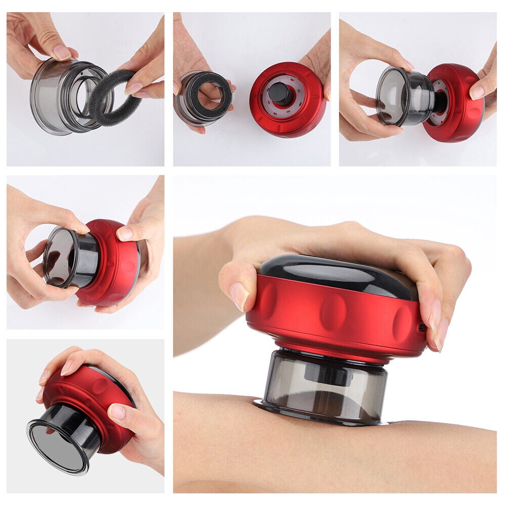 JahyShow Smart Electric Cupping Massage Suction Vacuum Scraping Therapy Machine USB Plug