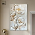 thumbnail image 3 of Lush Floral II Canvas New Floral Wall Art by Art Remedy, Silver Frame, 36" x 54", 3 of 7