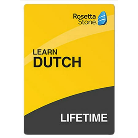 Rosetta Stone: Learn Dutch with Lifetime Access [Email Delivery]