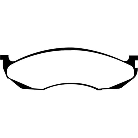 EBC Brakes Greenstuff 6000 Series Heavy Duty 4x4/SUV/Light Truck Brake Pad Set Fits select: 1997-2006 JEEP WRANGLER / TJ, 1990-1995 JEEP WRANGLER / YJ