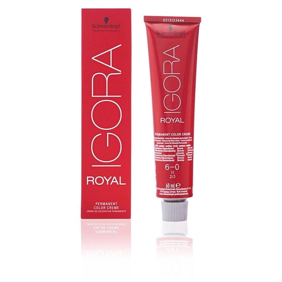 Schwarzkopf ROYAL IGORA 6-0 Dark Blonde Hair Color, 60 mL