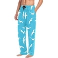 thumbnail image 5 of FREEAMG Men's Cotton Pajama Pants Lounge Sleep Pants Soft Sleepwear Pajama Bottoms with Pockets, 5 of 7