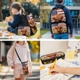 thumbnail image 7 of Pzuqiu Sunflower Highland Cow Kawaii Backpack School Backpack for Boys Kids 4 piece Backpacks with Lunch Box Pencil Bag Water Bottle Holder Bookbag for Boys 10-12 Middle School, 7 of 7