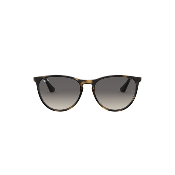 "Ray-Ban Junior Kids' RJ9060S Erika Round Sunglasses, Havana/Grey Gradient, 50 mm"