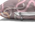 thumbnail image 4 of Snake Pet Bed, Continuous Forest Reptilian Amazonian Fauna in Pastel Tones, Chew Resistant Pad for Dogs and Cats Cushion with Removable Cover, 24" x 39", Warm Taupe Dust, by Ambesonne, 4 of 4
