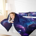 thumbnail image 4 of Manfei Kawaii Axolotl Full Size Comforter Sets 3-Piece for Teens Kids,Cartoon Animal Bedding Comforter Set,Cute Marine Salamander Lightweight Bedding Sets,Lightweight Room Decor,Reversible, 4 of 8