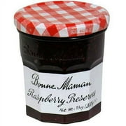 Bonne Maman Raspberry Preserves, 13 oz, (Pack of 4)
