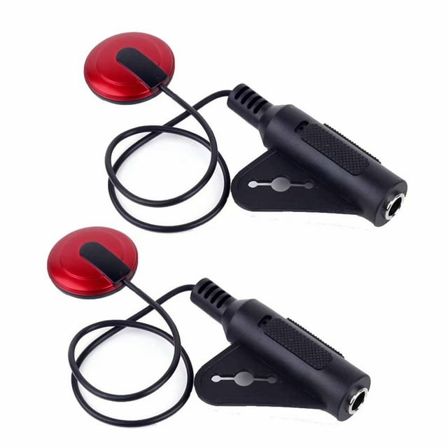 Microphone de Contact Piézo pour Violon de Guitare Banjo Mandoline Ukulélé