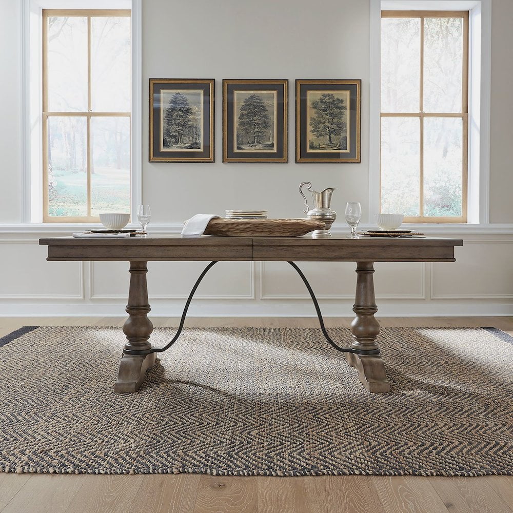 Liberty Furniture Abbey Park Trestle Table