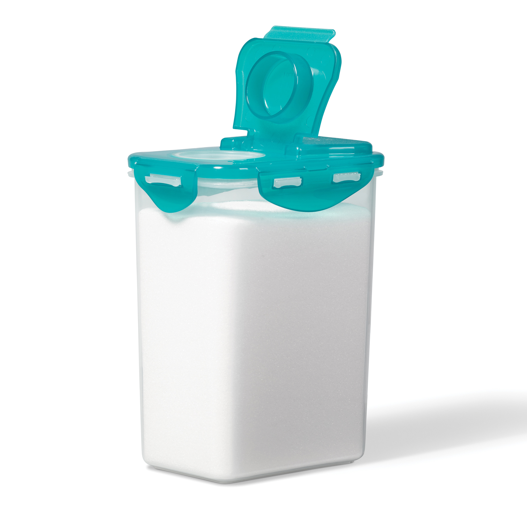 Starfrit LocknLock Plastic Pantry Container - 43oz / 1.3L - Flip top lid - Airtight - 4-Sided locking system - BPA free