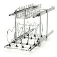 thumbnail image 1 of Rev-A-Shelf 5CW2-1222-CR 12 Inch 2 Tier Cookware Cabinet Organizer, Chrome, 1 of 9