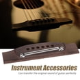 thumbnail image 2 of Wood Guitar Bridge Saddle Nut Adjustable Shaft Repair Kit for 6 String Folk Guitar, 2 of 8