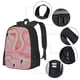 thumbnail image 2 of Disketp Flamingos Mochila Minimalista de Gran Capacidad, Mochila de Viaje para Escuela, Trabajo o Uso Diario, 2 of 6