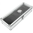 thumbnail image 3 of HUGFEGWE Watch Box, 6/12 Grid Slots Aluminum Rectangle Watch Jewellery Display Storage Organizer Box Case, for Store Display, Home Decoration (6 Slots) CA919-79078, 3 of 8