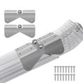 thumbnail image 6 of 2/4Pcs Gutter Extension Hinge Downspout Extension Flipup Hinge Installation Rectangle Square Downspout Replacement, 6 of 8