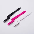 thumbnail image 2 of ACDANC 2026 New Eyelash Brush Collapsible Eyelash Comb Steel Tooth Lash Brush for Daily Party Makeup Black and Pink, 2 of 6
