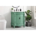 thumbnail image 2 of Elegant Kitchen and Bath 27 Inch Single Bathroom Vanity In Vintage Mint, 2 of 8