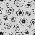 thumbnail image 1 of Ahgly Company Machine Washable Indoor Square Transitional Gray Area Rugs, 7' Square, 1 of 7