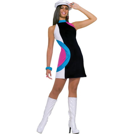 Go Go Dancer Costume Mod Theatre Costumes 60s Costumes 70s Dress Sizes: One Size
