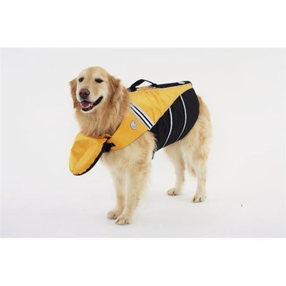 Doggles FDJAMD03 Medium Flotation Jacket - Yellow