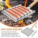 thumbnail image 2 of Rodillo para Perritos Calientes para Parrilla con Espátula de Metal y de Madera Rejilla para Rodillos para Salchichas de Acero Inoxidable Hot Dog Girller, 2 of 5