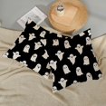 thumbnail image 6 of Halloween Pillow Covers 18x18 Set of 2 Cute Black Ghost Throw Pillows Fall Halloween Home Decorations Pillowcase Holiday Farmhouse Linen Black Outdoor Decorative Cushion Case for Couch Sofa, 6 of 6