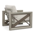 thumbnail image 6 of Steve Silver Dalilah Gray 29" Aluminum Patio Arm Chair, 6 of 7