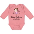 thumbnail image 3 of Inktastic Future Ballerina Girls Dance Girls Long Sleeve Baby Bodysuit, 3 of 5