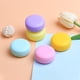 thumbnail image 2 of 12 mini cajas con forma de macaron, ideales para lociones, cremas, pastillas, joyas o cualquier otro artículo de viaje., 2 of 8