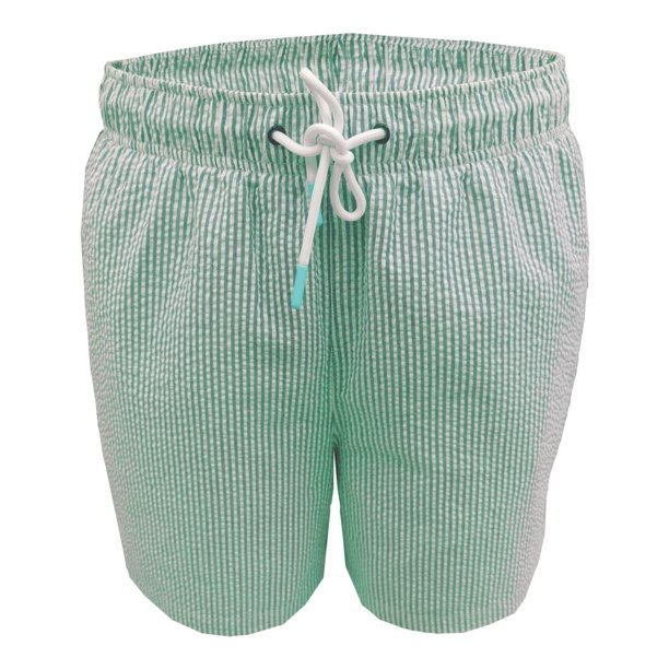 Traje de baño OP Para hombre Talla EG con estampado Rayas Verde