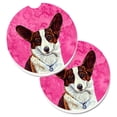 thumbnail image 1 of Corgi Rose Ensemble de 2 Porte-Gobelet Coaster de Voiture, 1 of 1