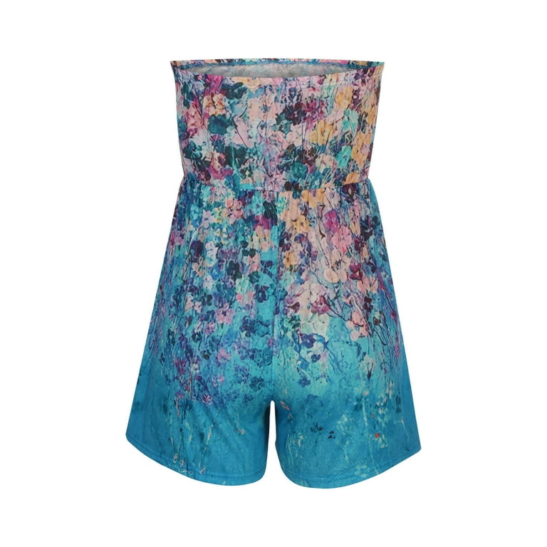 AXXD Clearance Shorts For Women,Summer Tube Top Sleeveless