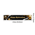 thumbnail image 3 of LUUFILx Retirement Celebration Banner Colorful Party Decorations Backdrop Background Happy Event Supplies Photography Props Retirement Party Decor, 3 of 8