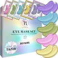 thumbnail image 1 of Parches para ojos BLOOMORA, 30 pares, ojeras e hinchazón, 1 of 8