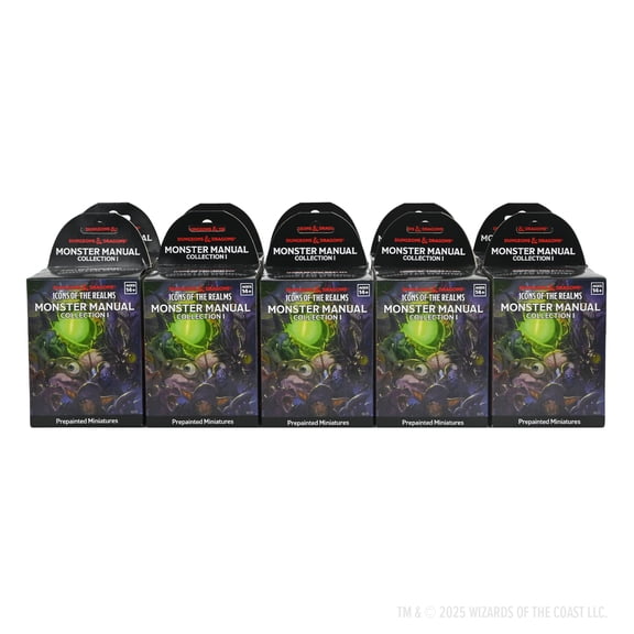 D&D Icons of the Realms: Monster Manual Collection I - 10 ct. Booster Brick