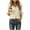 Beige, variant on Staron Spring Summer Fall Women's Casual V-Neck Lace Collar Short Sleeve Blouse Top Shirt, White XXL