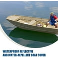 thumbnail image 2 of Goodsmann Jon Boat Covers ,Silvery gray ,water resistant, weather protection, trailerable,9921-0152-24 ( D, 18' L, 75"W ), 2 of 7