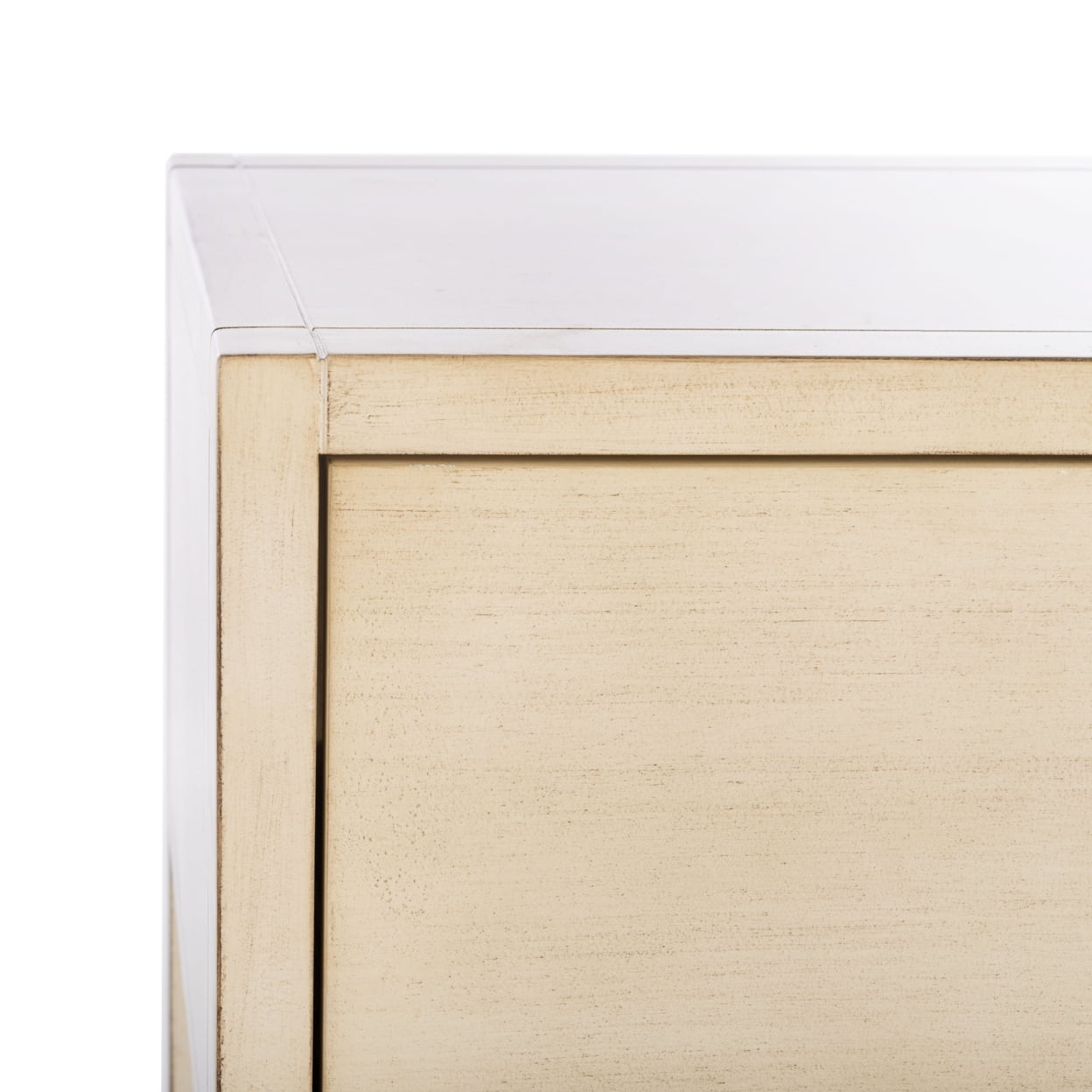 SAFAVIEH Yudi 1-Drawer 1 Shelf Nightstand Antique / White